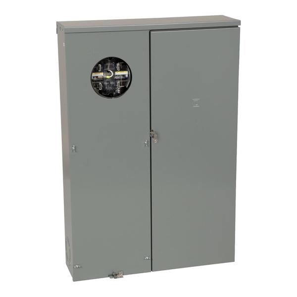 METER MAIN 400A RINGLESS, 400 A Amps, QO Circuit Breaker Type