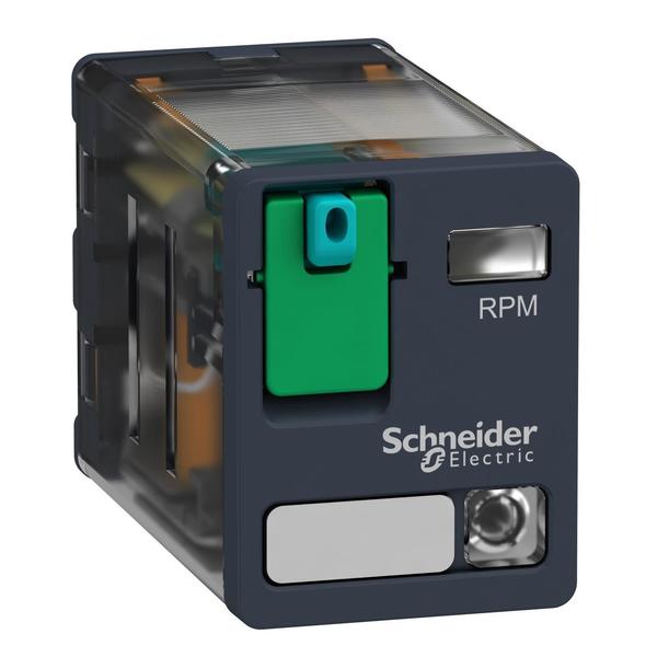 Power plug-in relay, 15 A, 2 CO, with LE, 48V DC Coil Volts, 2 C/O