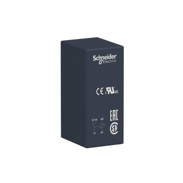 Interface plug-in relay, 12 A, 1 CO, 230, 230V AC Coil Volts, 1 C/O