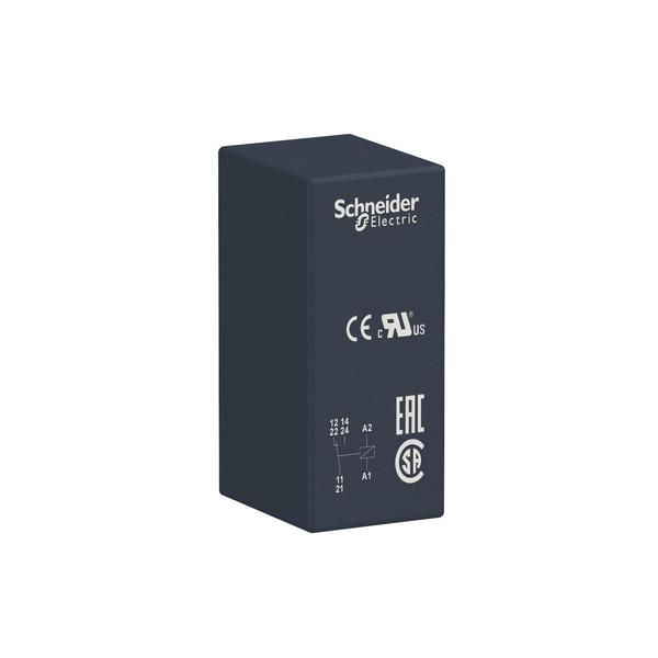 Interface plug-in relay, 16 A, 1 CO, 24, 24V AC Coil Volts, 1 C/O
