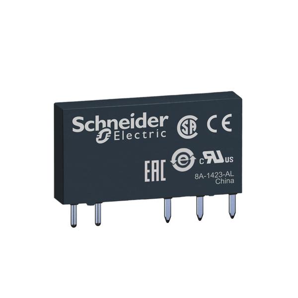 Slim interface plug-in relay, 6 A, 1 CO, , 60V DC Coil Volts, 1 C/O