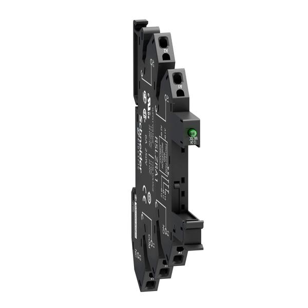Spring socket equipped w/LED and protect