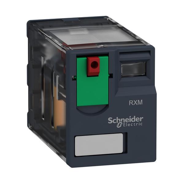 Miniature Plug-in relay - Zelio RXM 4 C/, 120V AC Coil Volts, 4 C/O