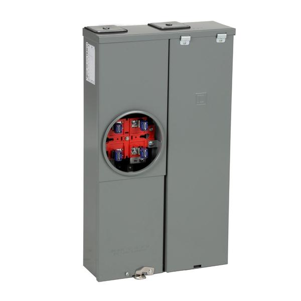 ALL-IN-ONE RING TYPE OH/UG 125A SURFACE, 125 A; 125 A Amps, Homeline Circuit Breaker Type