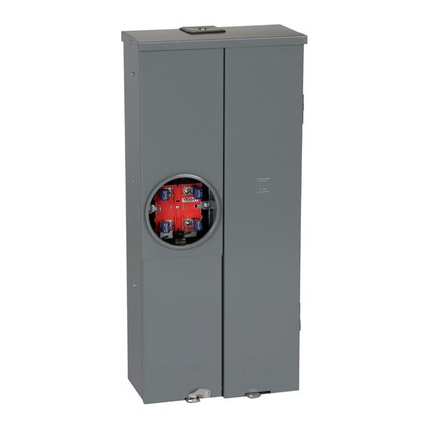 ALL-IN-ONE RING TYPE OH/UG 200A SURFACE, 200 A; 100 A Amps, Homeline Circuit Breaker Type