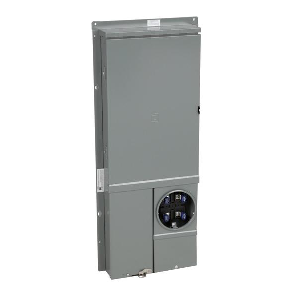ALL-IN-ONE RING OH/UG SEMIFLUSH 200A SOL, 200 A; 200 A Amps, Homeline Circuit Breaker Type