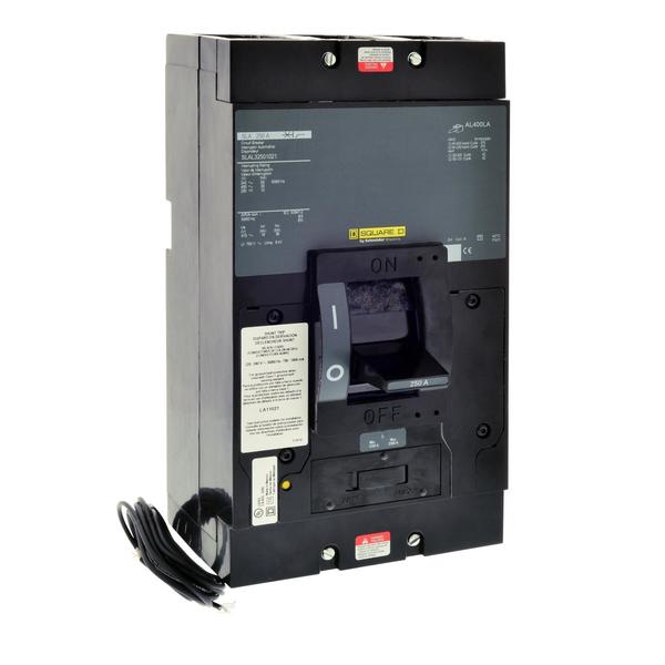 FA/LA MOLDED CASE CIRCUIT BREAKER, 415/2, 250 A, 3 Pole, Unit Mount Mounting Style