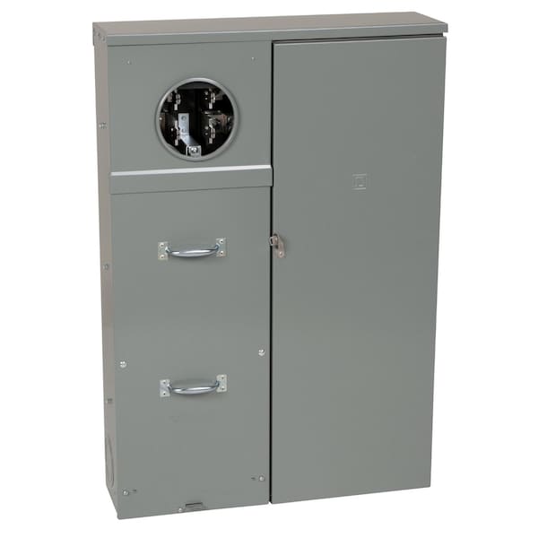 Homeline All In One combination service, 400 A; 200 A Amps, Homeline Circuit Breaker Type