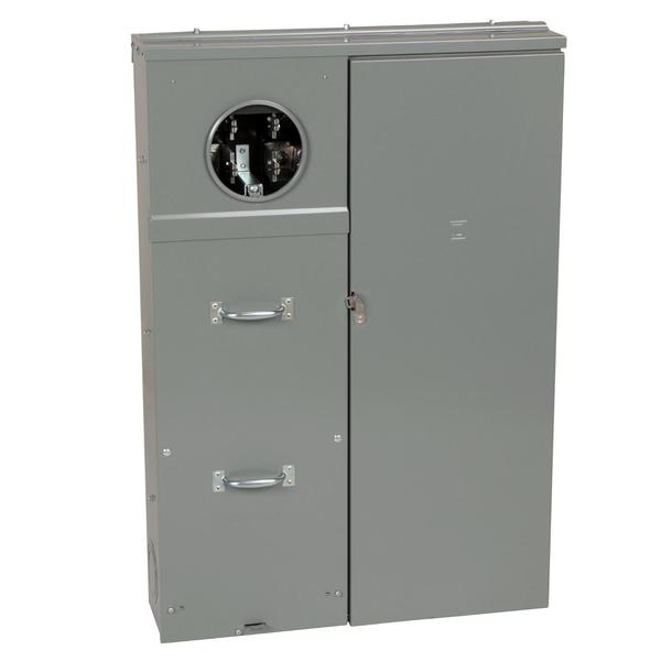 Homeline All In One combination service, 400 A; 200 A Amps, Homeline Circuit Breaker Type