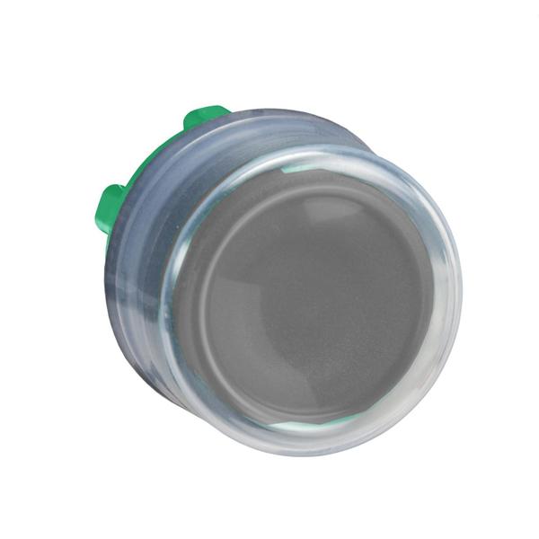 Push button head, plastic, projecting, b