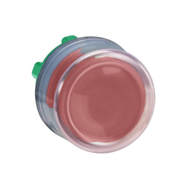 Push button head, plastic, projecting, r