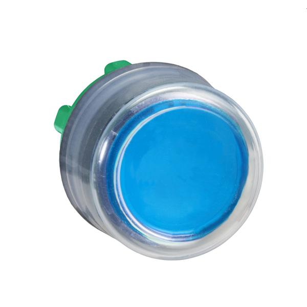 Push button head, plastic, projecting, b