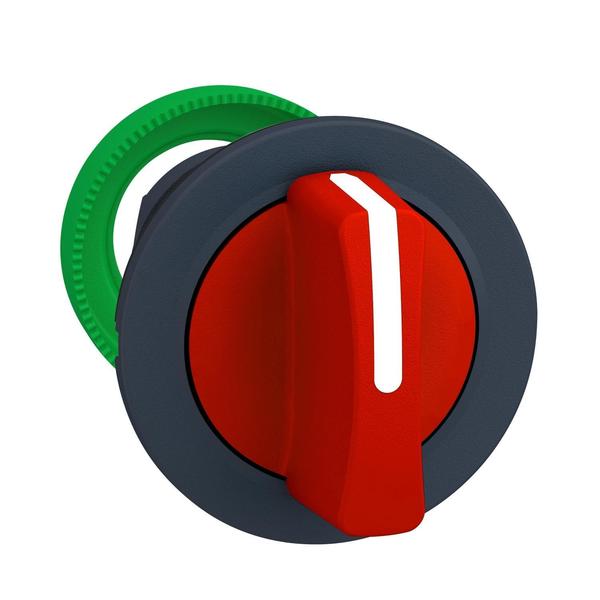 Flush mounted red selector switch head 3