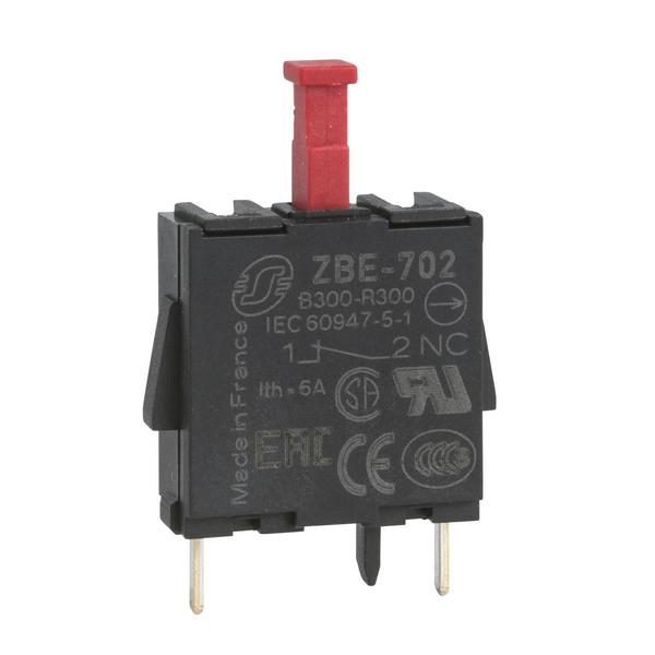 Single contact block for head 022 1NC si
