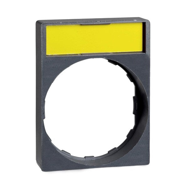 Legend holder 30 x 40 mm with legend 8 x