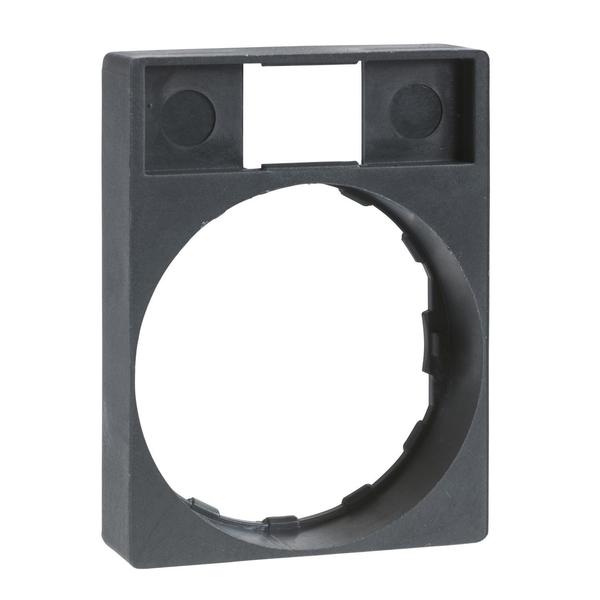 Legend holder 30 x 40 mm with legend 8 x