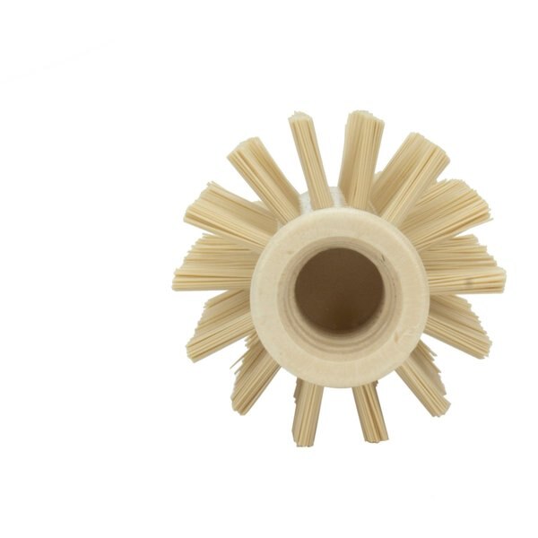 2.5 in W Pipe and Valve Brush, Tan, Polypropylene