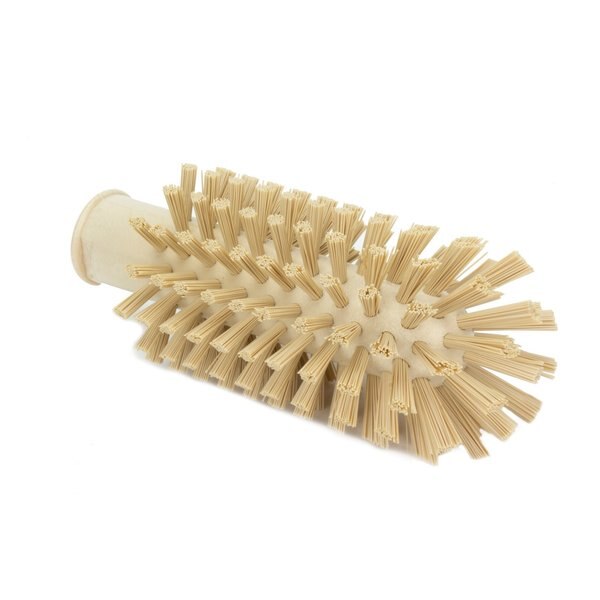 2.5 in W Pipe and Valve Brush, Tan, Polypropylene