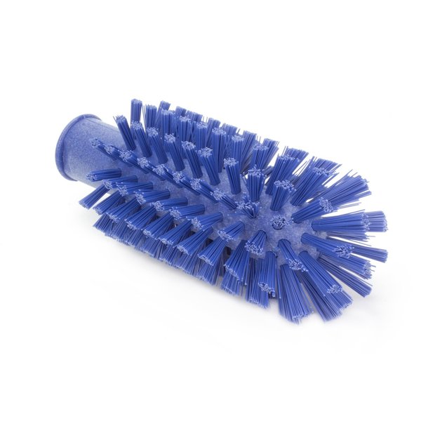 2.5 in W Pipe and Valve Brush, Blue, Polypropylene