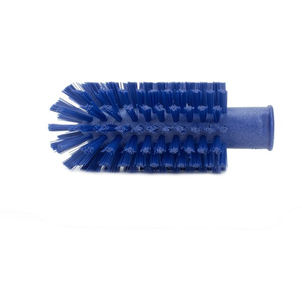 2.5 in W Pipe and Valve Brush, Blue, Polypropylene