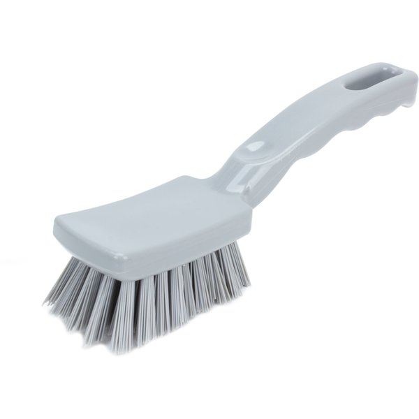 1.5 in W Detail Brush, Gray, Polypropylene