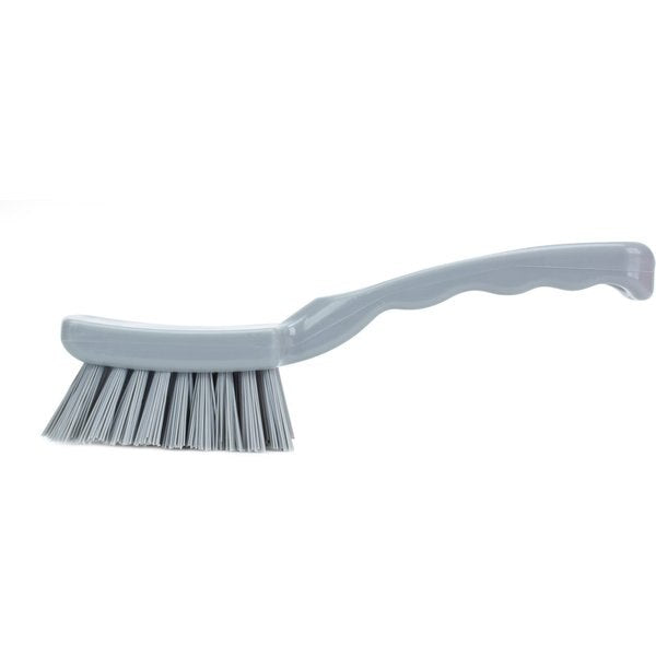1.5 in W Detail Brush, Gray, Polypropylene