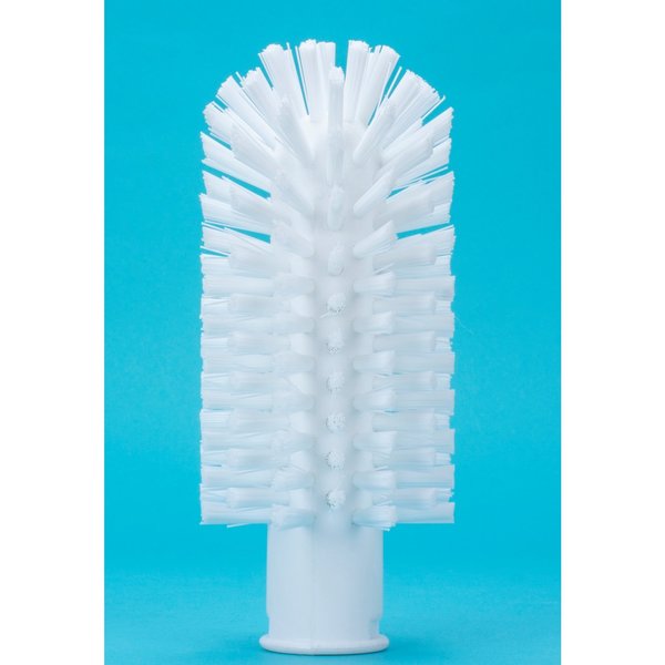 2.5 in W Pipe and Valve Brush, White, Polypropylene