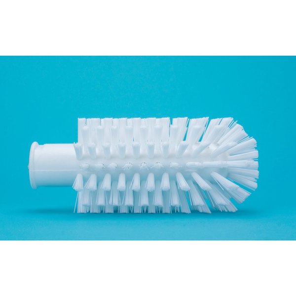 2.5 in W Pipe and Valve Brush, White, Polypropylene