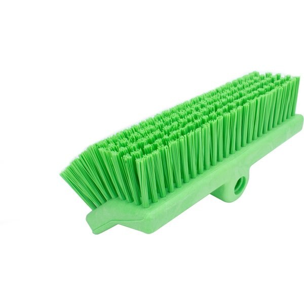 5 in W Bi-Level Scrub Brush, Lime