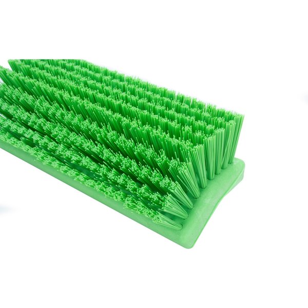 5 in W Bi-Level Scrub Brush, Lime