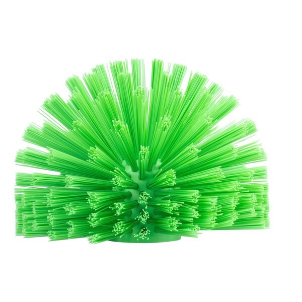 8 in W Pipe and Valve Brush, Lime, Polypropylene