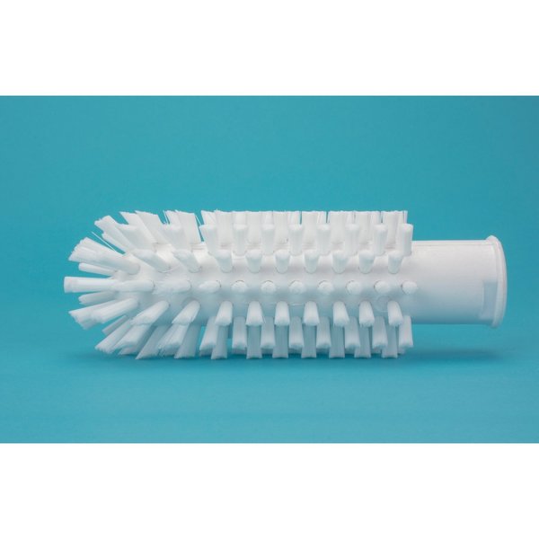 2 in W Pipe and Valve Brush, White, Polypropylene