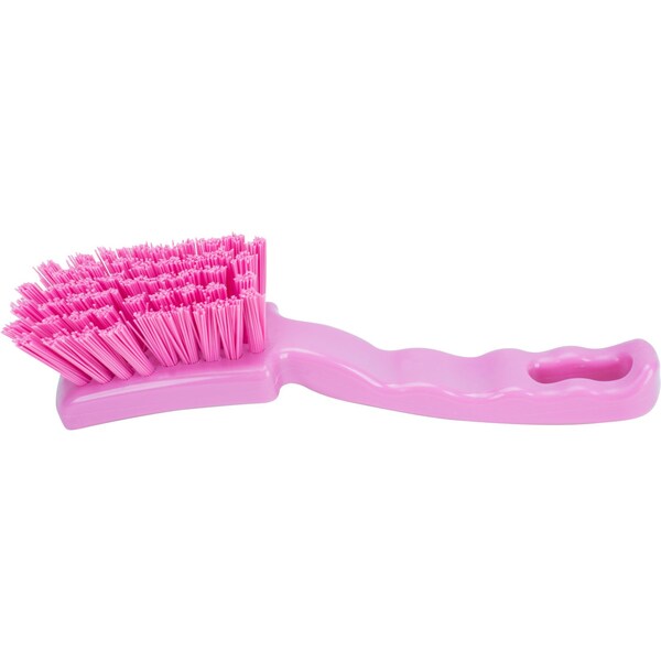1.5 in W Detail Brush, Pink, Polypropylene