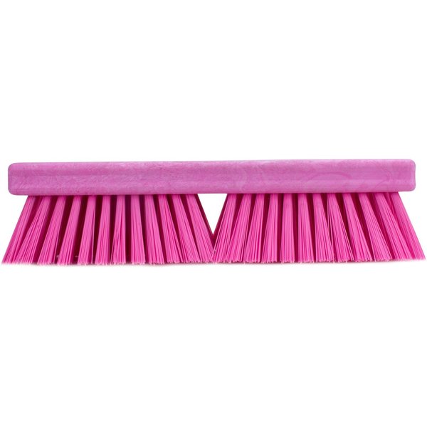 2.5 in W Deck Scrub, Pink, Polypropylene
