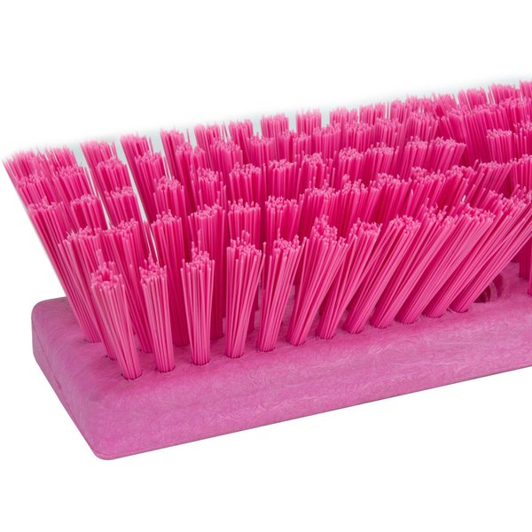 2.5 in W Deck Scrub, Pink, Polypropylene