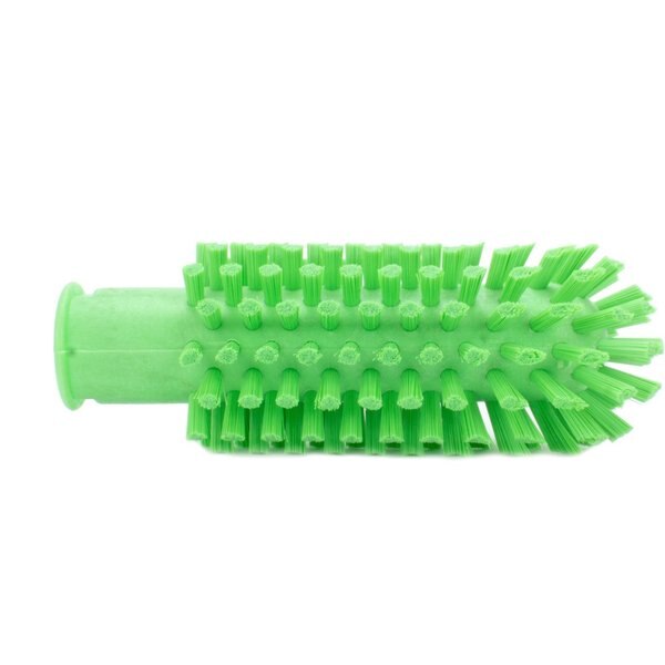 2 in W Pipe and Valve Brush, Lime, Polypropylene