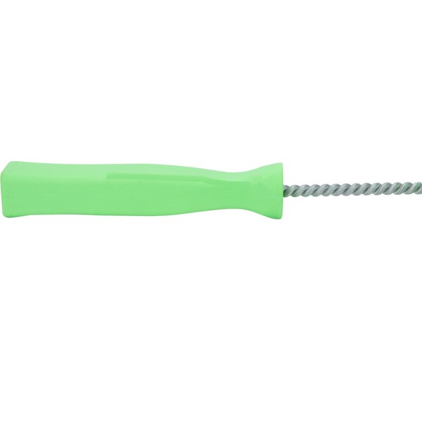 5 in W Clean-in-Place Hook Brush, Lime, Polyethylene