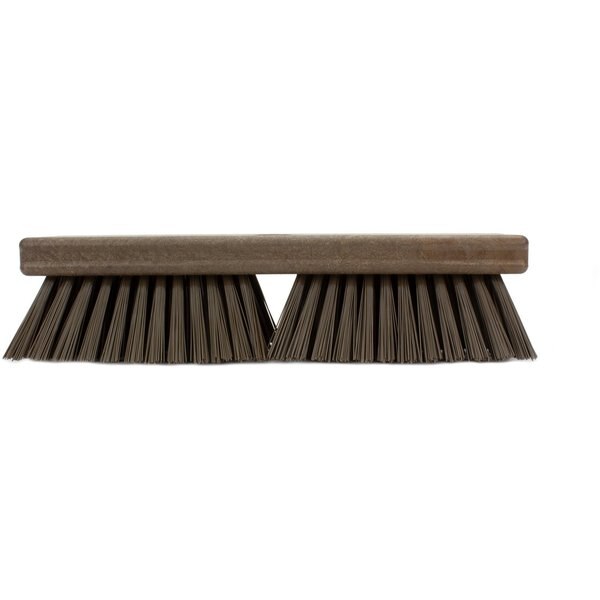 2.5 in W Deck Scrub, Brown, Polypropylene