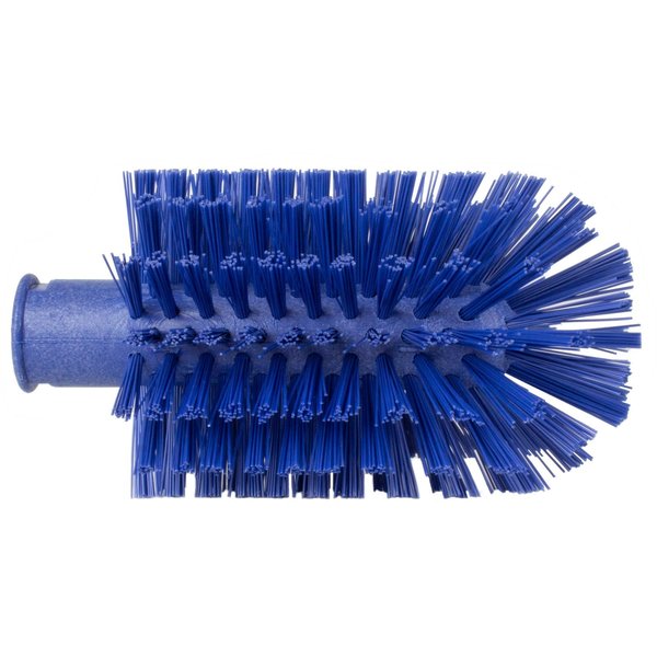 3.5 in W Pipe and Valve Brush, Blue, Polypropylene