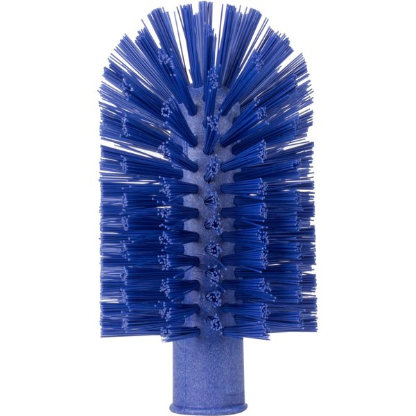 3.5 in W Pipe and Valve Brush, Blue, Polypropylene
