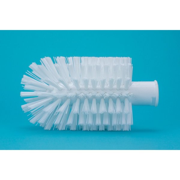 3.5 in W Pipe and Valve Brush, White, Polypropylene