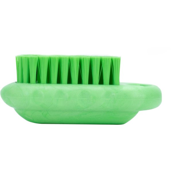 2.25 in W Hand and Nail Brush, Lime, Polypropylene
