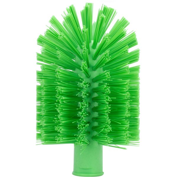4 in W Pipe and Valve Brush, Lime, Polypropylene