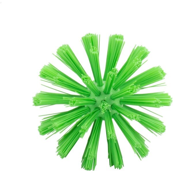 4 in W Pipe and Valve Brush, Lime, Polypropylene