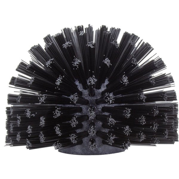 5 in W Pipe and Valve Brush, Black, Polypropylene