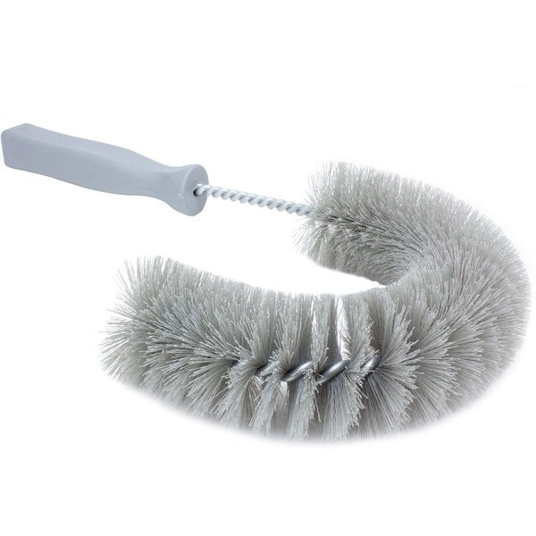 5 in W Clean-in-Place Hook Brush, Gray, Polyethylene
