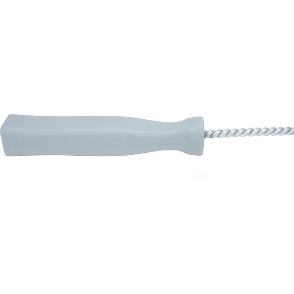 5 in W Clean-in-Place Hook Brush, Gray, Polyethylene