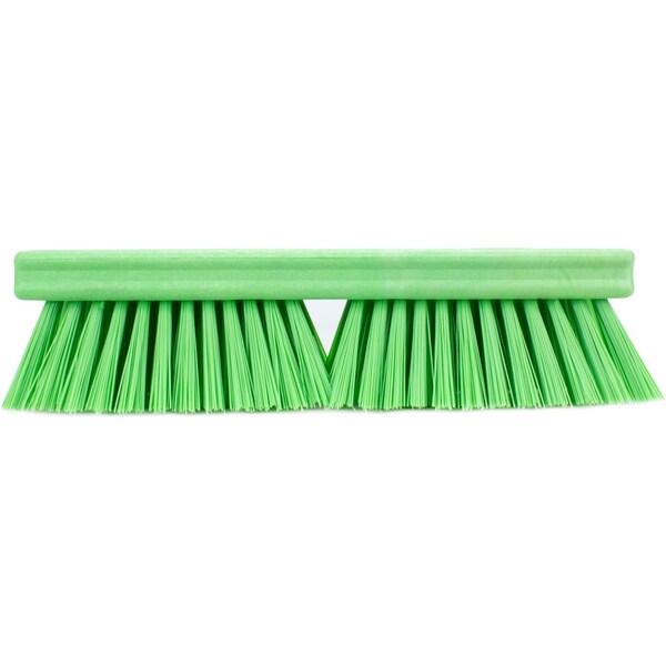2.5 in W Deck Scrub, Lime, Polypropylene