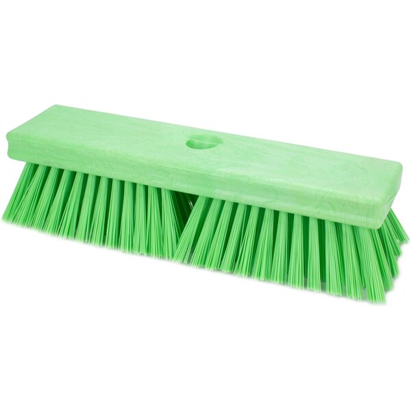 2.5 in W Deck Scrub, Lime, Polypropylene