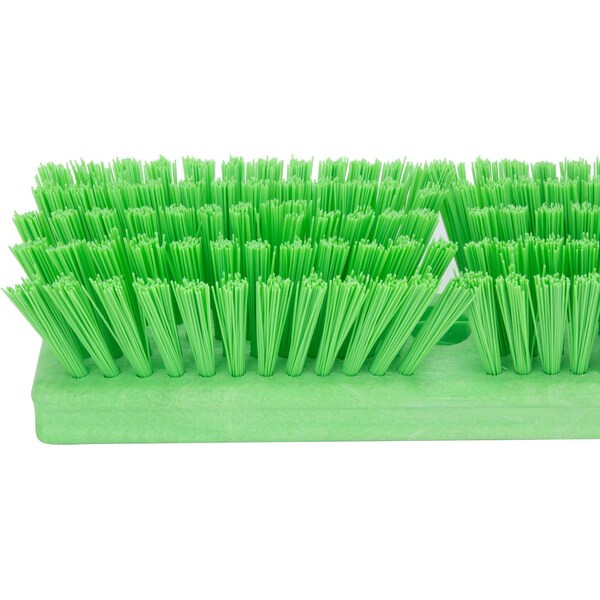 2.5 in W Deck Scrub, Lime, Polypropylene